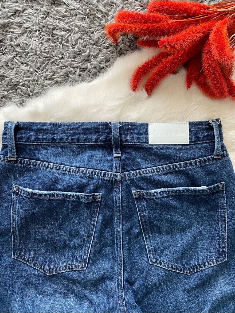 PISTOLA Bri Ankle High Rise Slim Straight Jeans - Picture 6 of 10